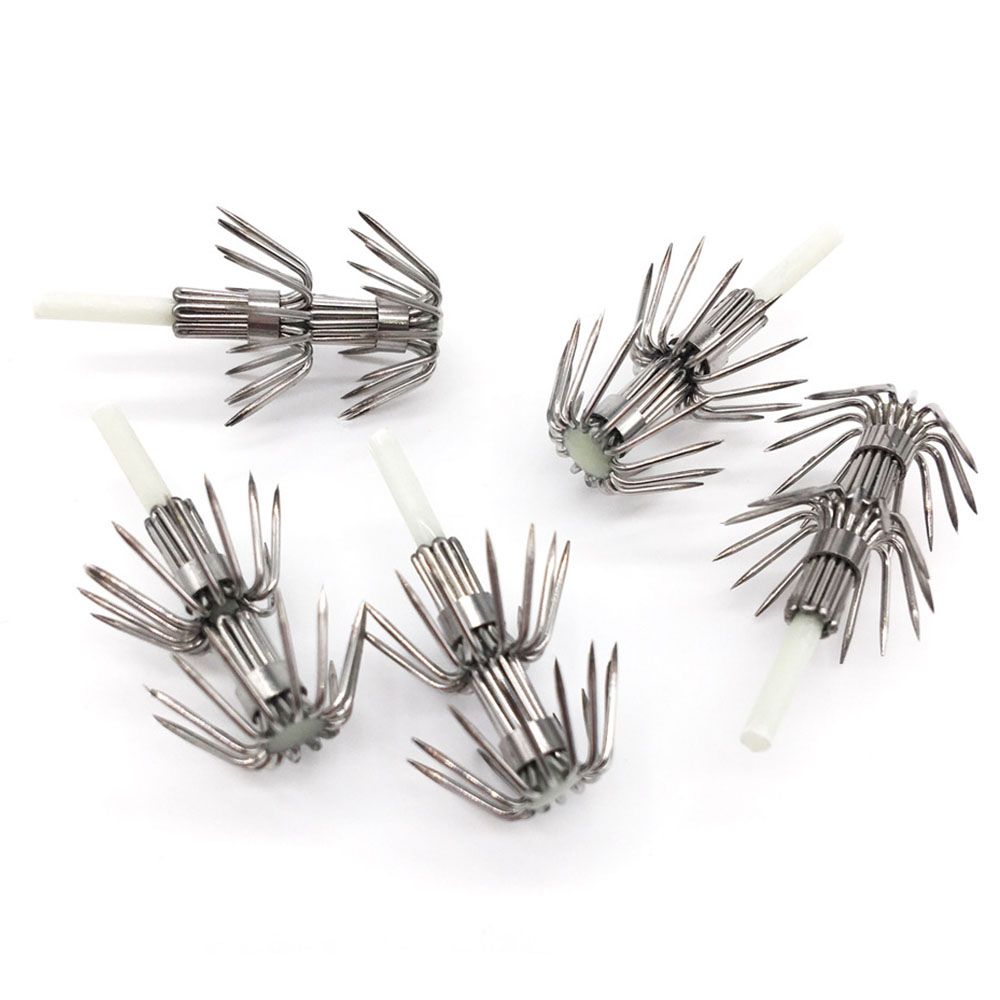 Fishing Hook Assortment - 5 adet paslanmaz çelik çift katmanlar