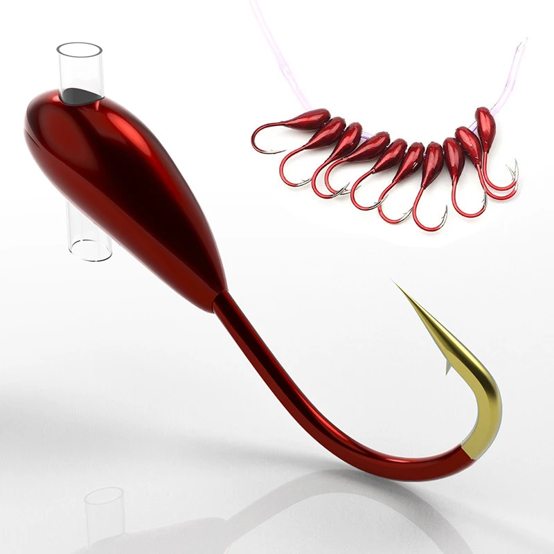 Fishing Hook Assortment - 10/20 adet kış buz balıkçılık kanca