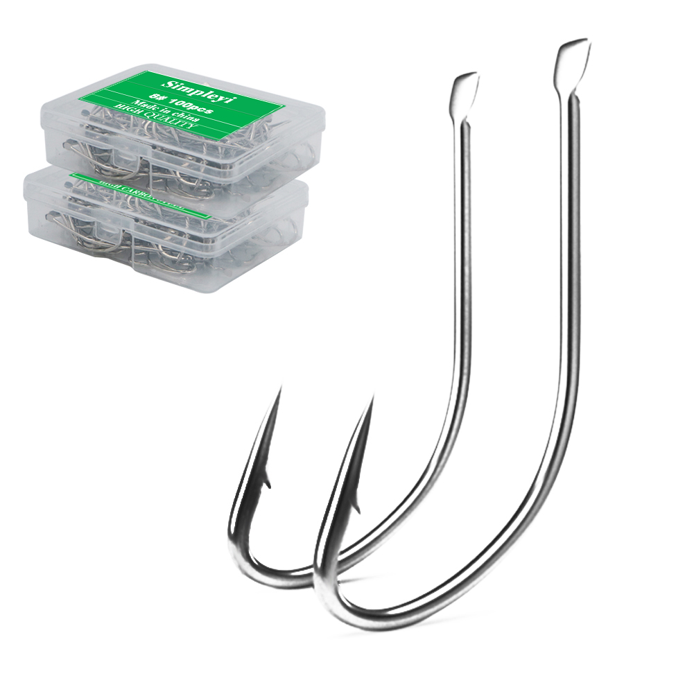 Fishing Hook Assortment - 100 adet/kutu Iseama daire sazan balıkçılık