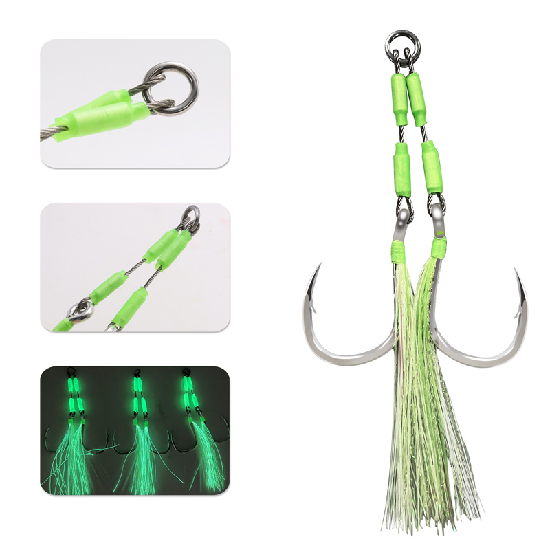 ZYZHE 1/3/5 adet Jig Yardımcı  - Fishing Hook Assortment incelemesi ve fiyatı