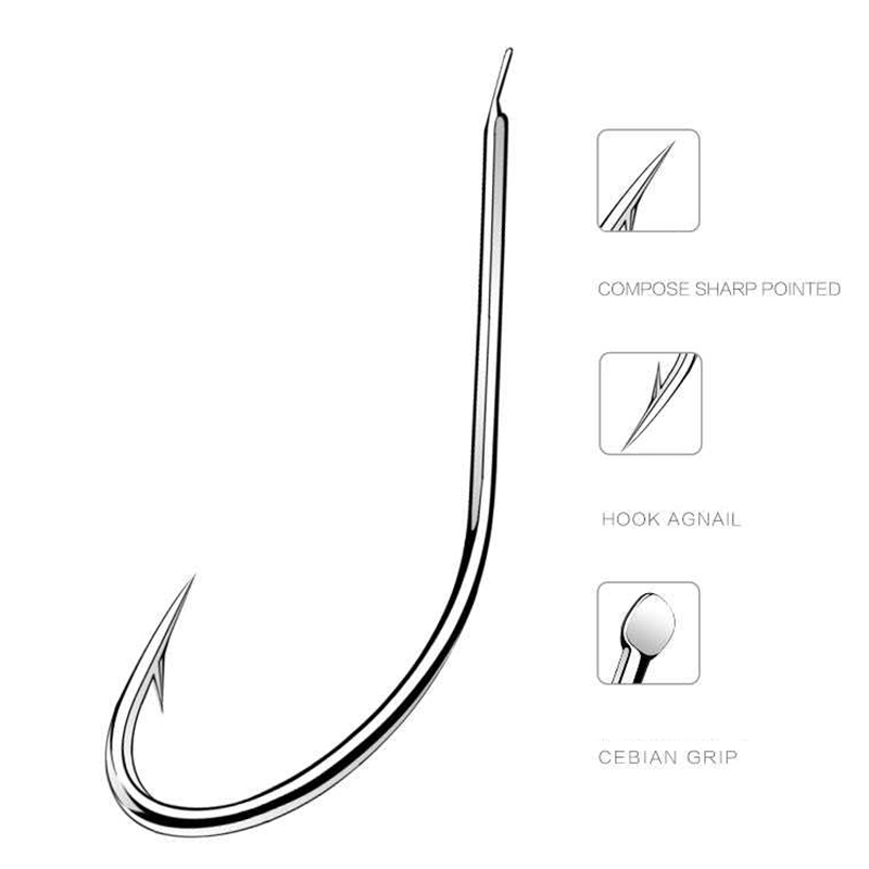 100 adet/kutu Iseama daire saz - Fishing Hook Assortment incelemesi ve fiyatı